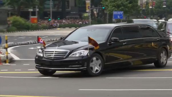Singapore: arrivati Trump e Kim Jong-Un Singapore: arrivati Trump e Kim Jong-Un
