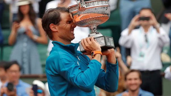 Roland Garros: Rafa Nadal vince per l'11esima volta lo slam parigino Roland Garros: Rafa Nadal vince per l'11esima volta lo slam parigino