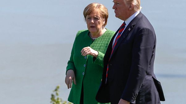 Merkel zu Trump: "Wir lassen uns nicht über den Tisch ziehen" Merkel zu Trump: "Wir lassen uns nicht über den Tisch ziehen"