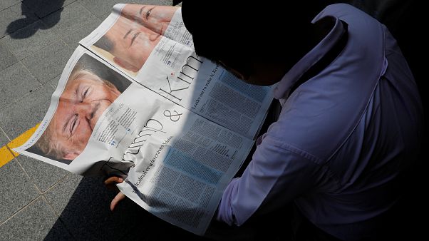 Donald Trump e Kim Jong-Un em Singapura para cimeira histórica Donald Trump e Kim Jong-Un em Singapura para cimeira histórica