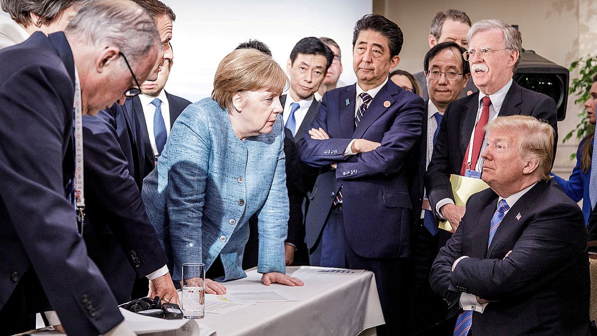Merkel califica de 'deprimente' la actitud de Trump 