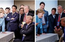 Un solo momento, cinco relatos diferentes de la reunión del G7