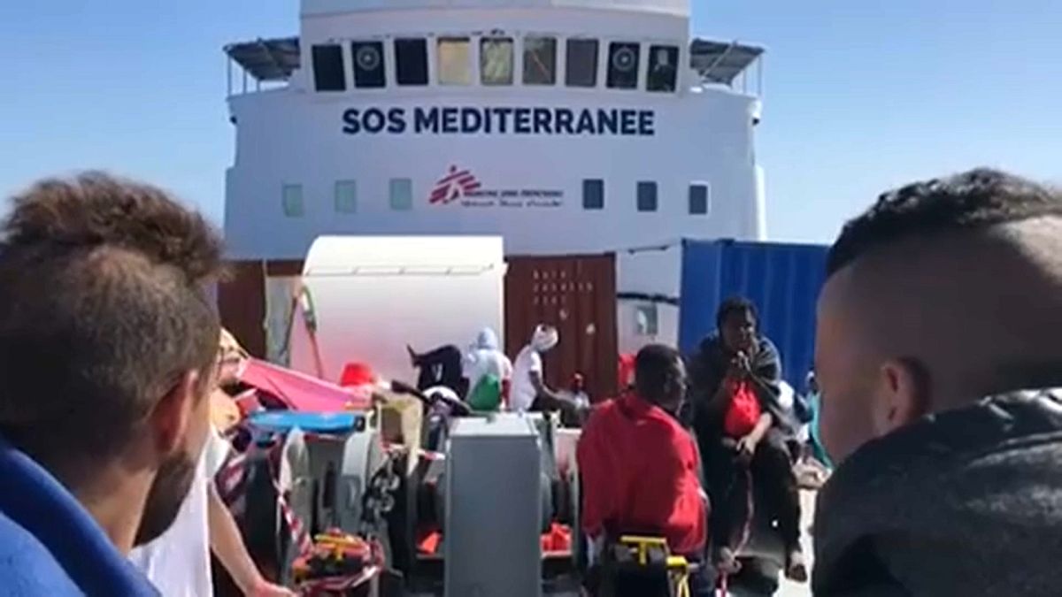 España acogerá al barco ‘Aquarius’ en Valencia por razones humanitarias