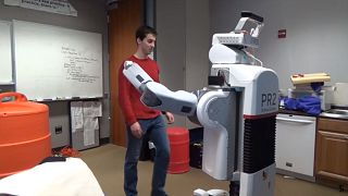 Why scientists are teaching this robot to hug