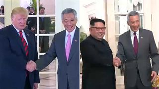 Tudo a postos para frente a frente entre Trump e Kim