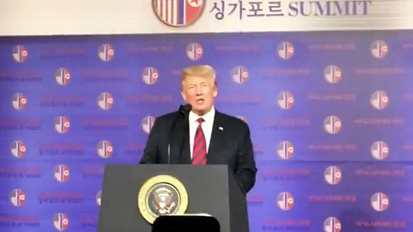 ترامب متفائل قبيل القمة التاريخية مع كيم جونغ أون ترامب متفائل قبيل القمة التاريخية مع كيم جونغ أون