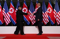 Der Handschlag des Jahres in Singapur: Kim und Trump 