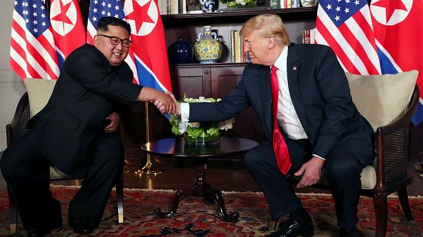 Trump y Kim acuerdan la desnuclearización de Corea del Norte en una cumbre histórica Trump y Kim acuerdan la desnuclearización de Corea del Norte en una cumbre histórica
