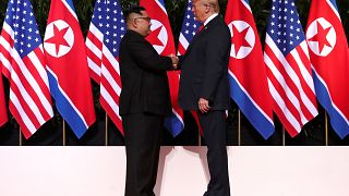 Watch: Trump and Kim make history at Singapore summit