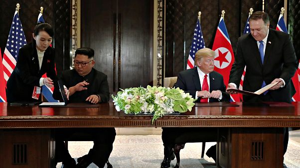 Estos son los cuatro puntos acordados por Trump y Kim en la cumbre de Singapur Estos son los cuatro puntos acordados por Trump y Kim en la cumbre de Singapur