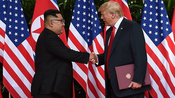Trump y Kim, una imagen para la historia Trump y Kim, una imagen para la historia