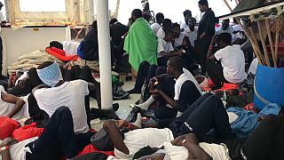 Two Italian ships will escort the Aquarius vessel full of 629 migrants to Spain