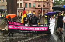 "Chiudiamo le frontiere tedesche!": destra populista in piazza 