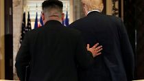 Smiles and pats on the back: Is there now a bromance between Kim and Trump?