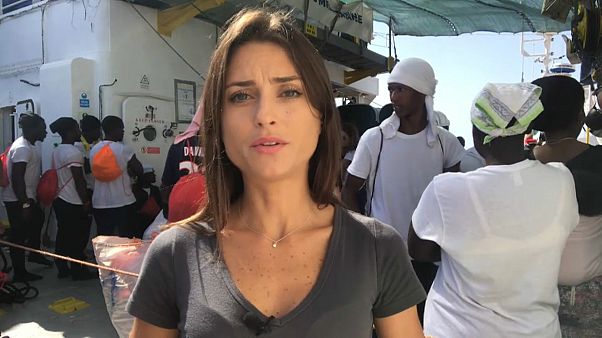 L'Aquarius en route vers l'Espagne L'Aquarius en route vers l'Espagne