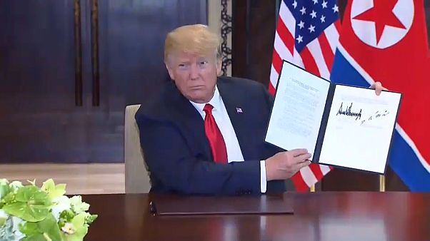 Trump-Kim: lo storico incontro Trump-Kim: lo storico incontro