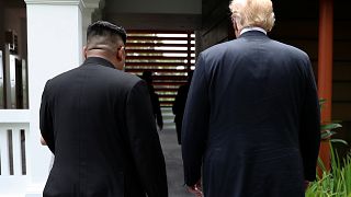 Trump e Kim Jong-un a caminho do futuro