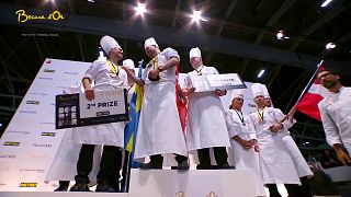 النرويجي كريستيان بيترسون يفوز في مسابقة "بوكوز" الاوروبية للطبخ