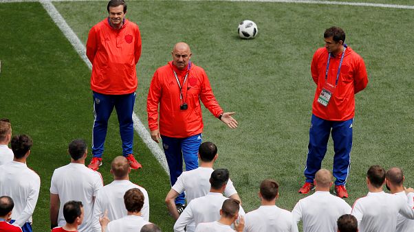World Cup - Russia Training - Luzhniki Stadium, Moscow World Cup - Russia Training - Luzhniki Stadium, Moscow