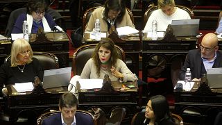  Lawmakers debate abortion in Argentina  