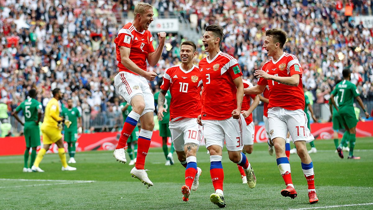  كأس العالم 2018: روسيا تكتسح السعودية بخماسية نظيفة