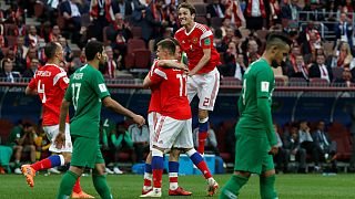 نخستین دیدار جام جهانی ۲۰۱۸؛ روسیه، عربستان را پنج‌تایی کرد