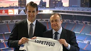 Il Real Madrid presenta Lopetegui