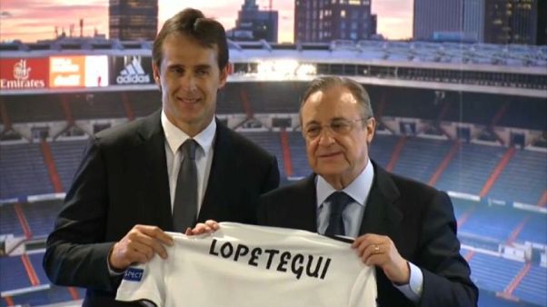 Il Real Madrid presenta Lopetegui Il Real Madrid presenta Lopetegui