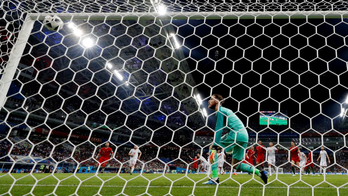 Cristiano Ronaldo carimba o "hat-trick" e Portugal empata com a Espanha