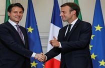 دیدار رهبران ایتالیا و فرانسه؛ پایان تنش های دیپلماتیک