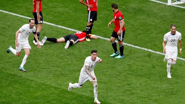 مونديال روسيا: المتتخب المصري يتعثر امام أوروغواي بهدف لصفر مونديال روسيا: المتتخب المصري يتعثر امام أوروغواي بهدف لصفر