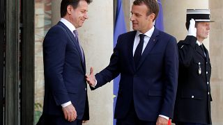 Macron e Conte afastam tensões e defendem reforma de políticas migratórias