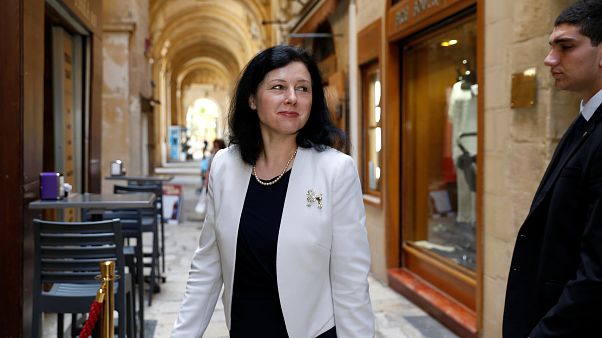 La Commissaire européenne à la Justice Vera Jourova La Commissaire européenne à la Justice Vera Jourova