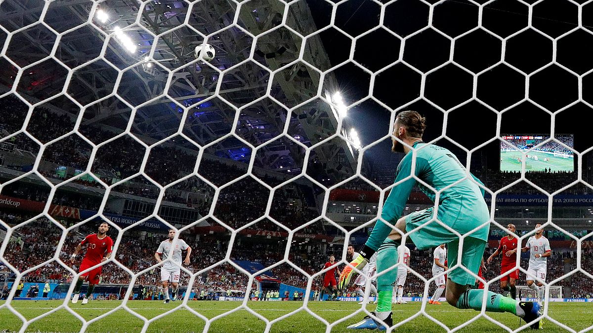 España y Portugal empatan (3-3) en un partido vibrante