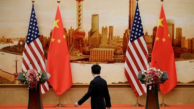 Die USA belegen chinesische Produkte mit Zöllen.