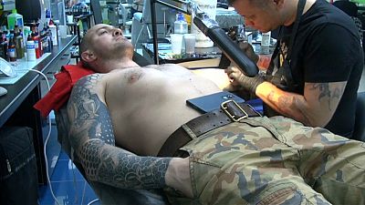 Tattoo artists cash in on World Cup