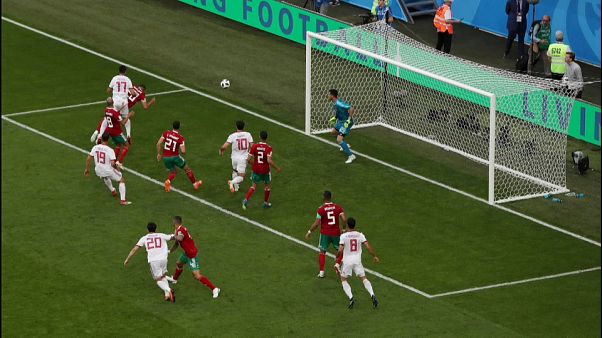 Estreno amargo de Marruecos ante Irán en el Mundial Estreno amargo de Marruecos ante Irán en el Mundial