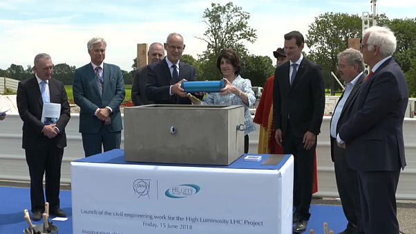 Teilchenbeschleuniger des CERN wird ausgebaut Teilchenbeschleuniger des CERN wird ausgebaut