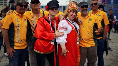 Γάλλοι και Αυστραλοί οπαδοί έδωσαν χρώμα στο Καζάν