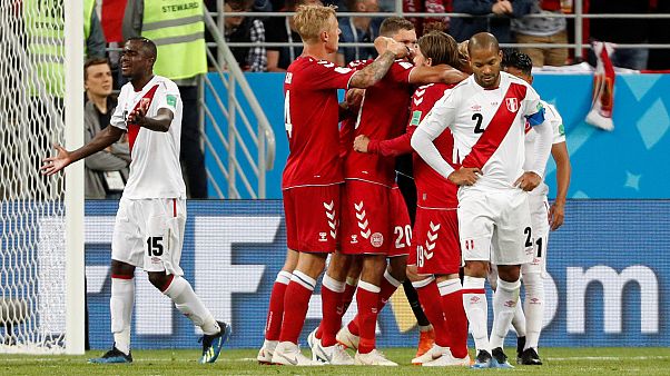 Peru üstün oynadığı maçta Danimarka'ya 1-0 mağlup oldu Peru üstün oynadığı maçta Danimarka'ya 1-0 mağlup oldu