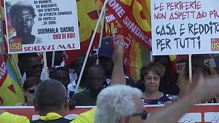 Rome protest