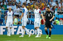 Argentína nem bírt Izlanddal