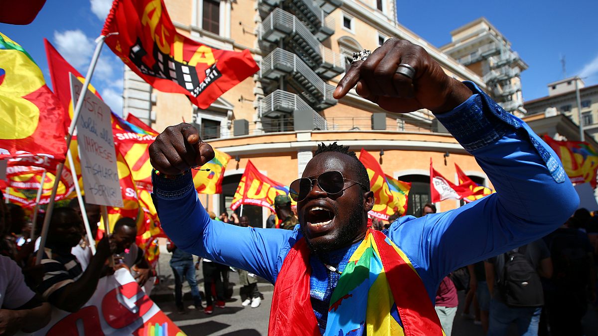 Italien: Sozialprotest in Rom