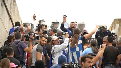 Greek protest 