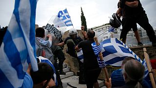 Tüntetés Athénban