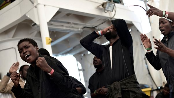 El 'Aquarius' llega a Valencia El 'Aquarius' llega a Valencia