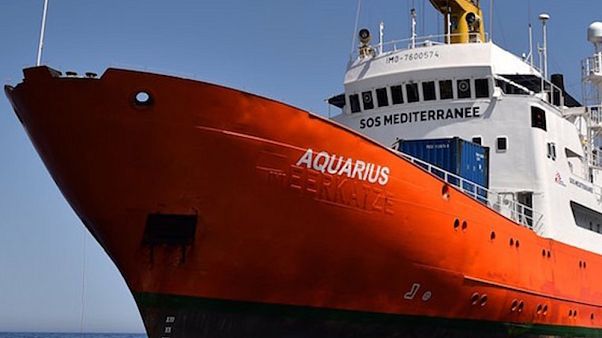 Megérkezett az Aquarius Valenciába Megérkezett az Aquarius Valenciába