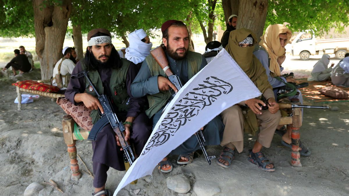 Taliban gather to celebrate ceasefire in Ghanikhel