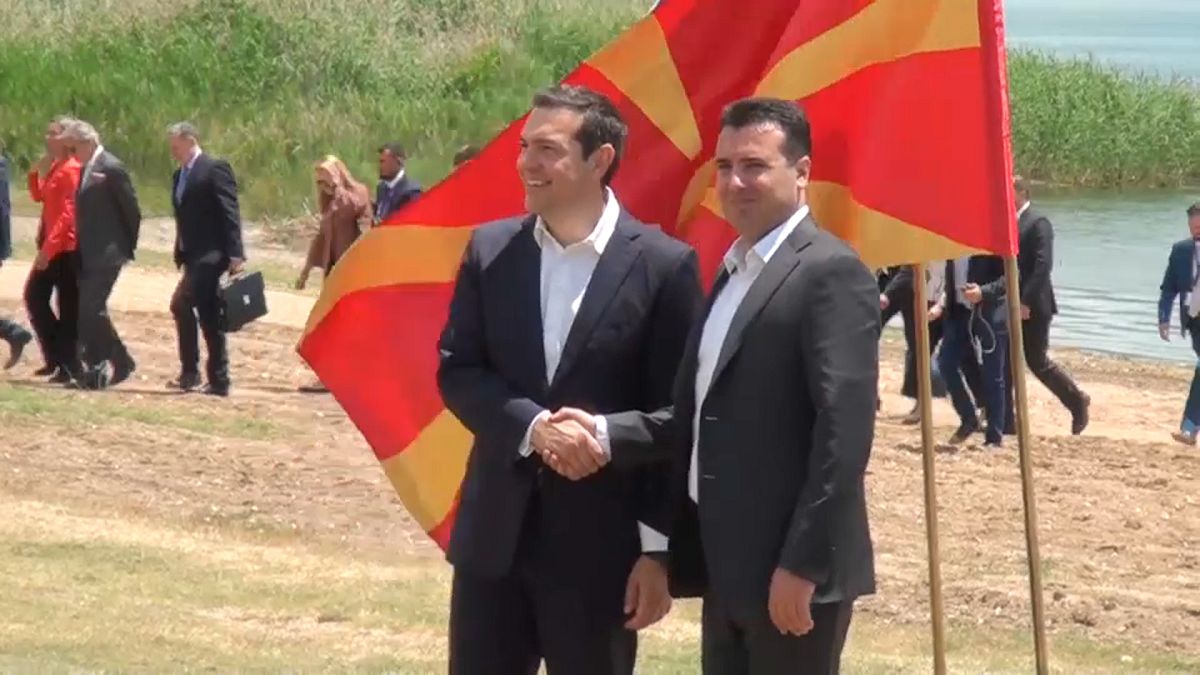 FYROM name change deal with Greece signed by leaders 