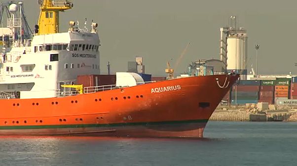 Spanyol földön az Aquarius Spanyol földön az Aquarius